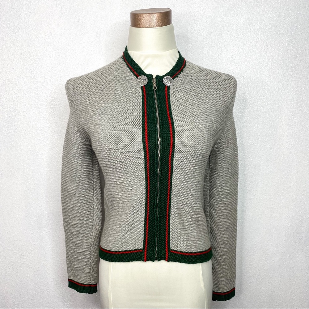 Vintage Zip Sweater